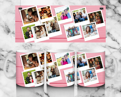 10 Panel Photo Mug by Luxe-Custom-Designer