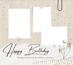 Happy Bday image Tumbler by Luxe Sensational