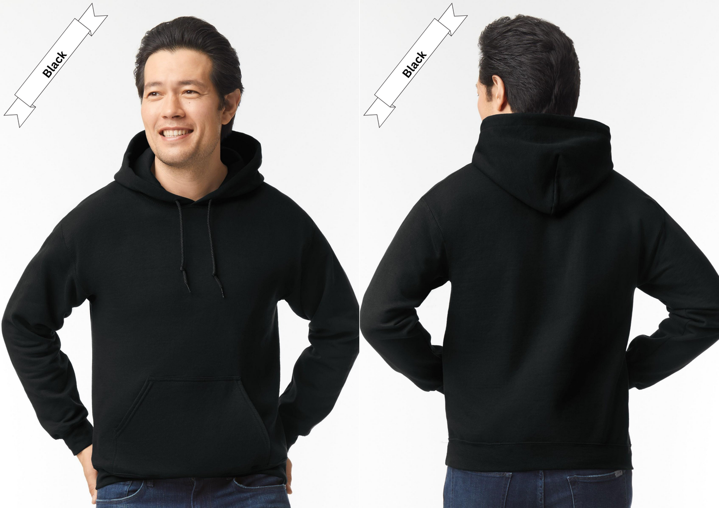 Black Hoodie by Luxe-Custom-Designer