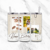 Happy Bday image Tumbler by Luxe-Custom-Designer