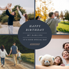 Happy Birthday 4 Image Slate by Luxe-Custom-Designer