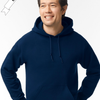 Navy Blue Hoodie by Luxe-Custom-Designer