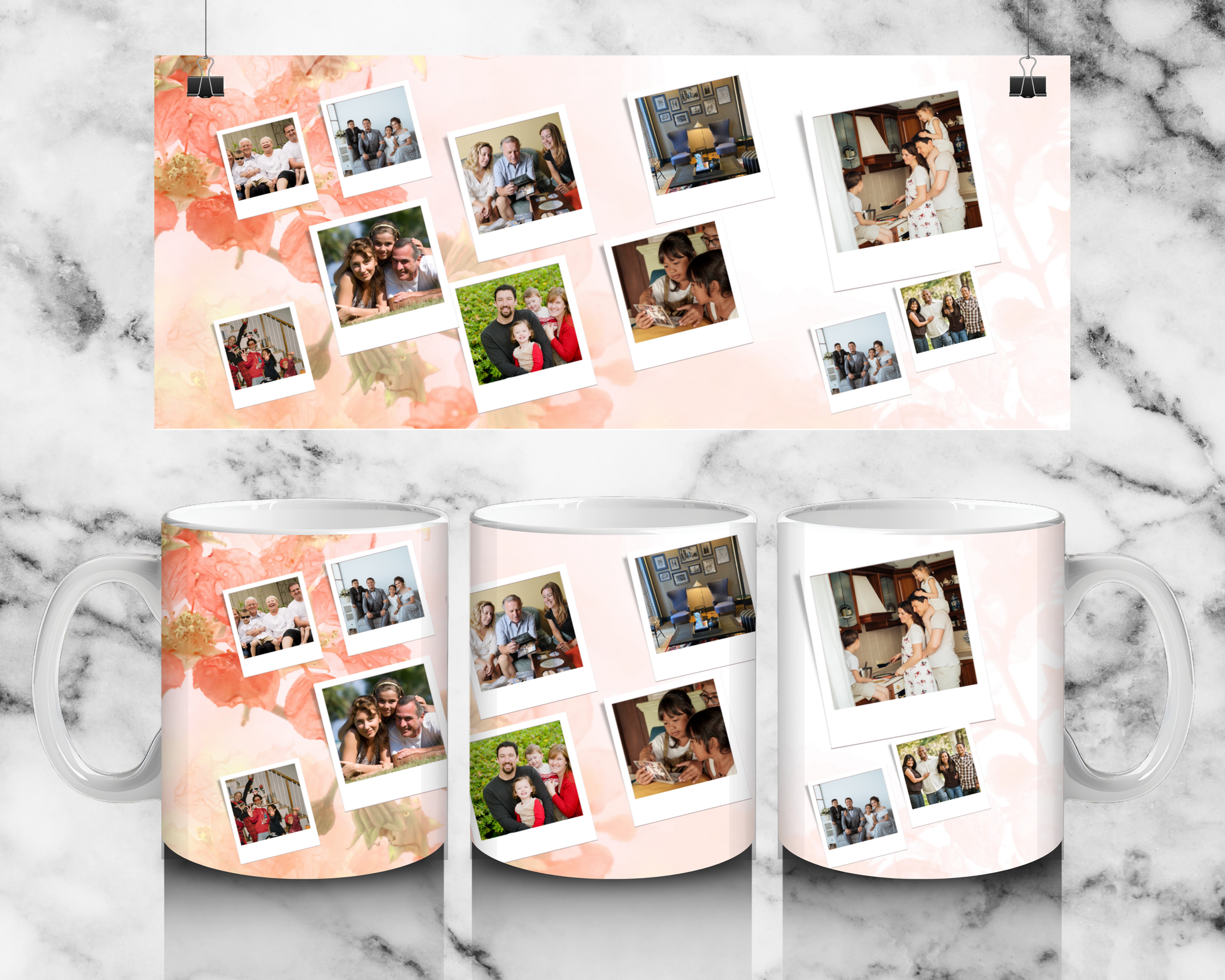 11 Panel Photo Mug by Luxe-Custom-Designer
