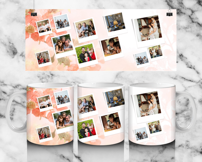 11 Panel Photo Mug by Luxe-Custom-Designer