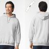 ASH, Heather Grey Hoodie by Luxe-Custom-Designer