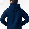 Navy Blue Hoodie by Luxe-Custom-Designer