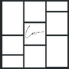 Love 8 Panel Photo Slate by Luxe-Custom-Designer