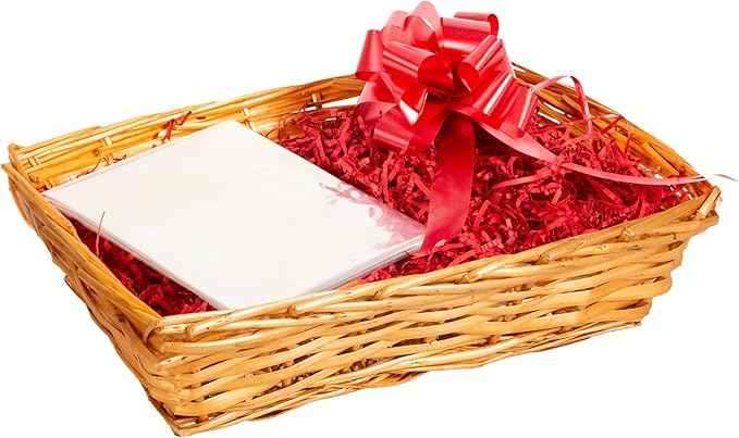 Honey Wicker Basket Hamper Kit