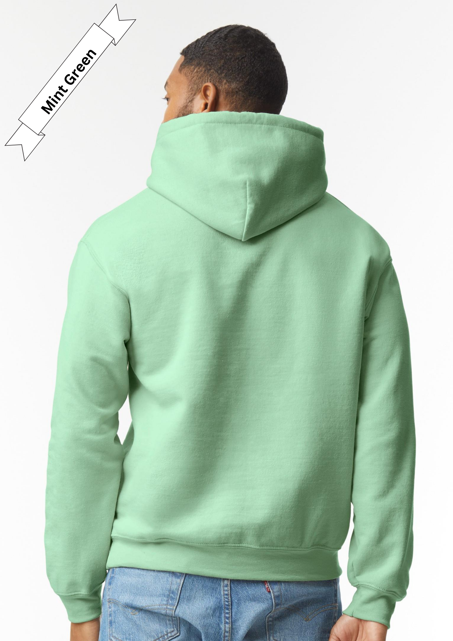 Mint Green Hoodie by Luxe-Custom-Designer