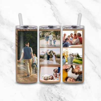 7 image tumbler by Luxe-Custom-Designer