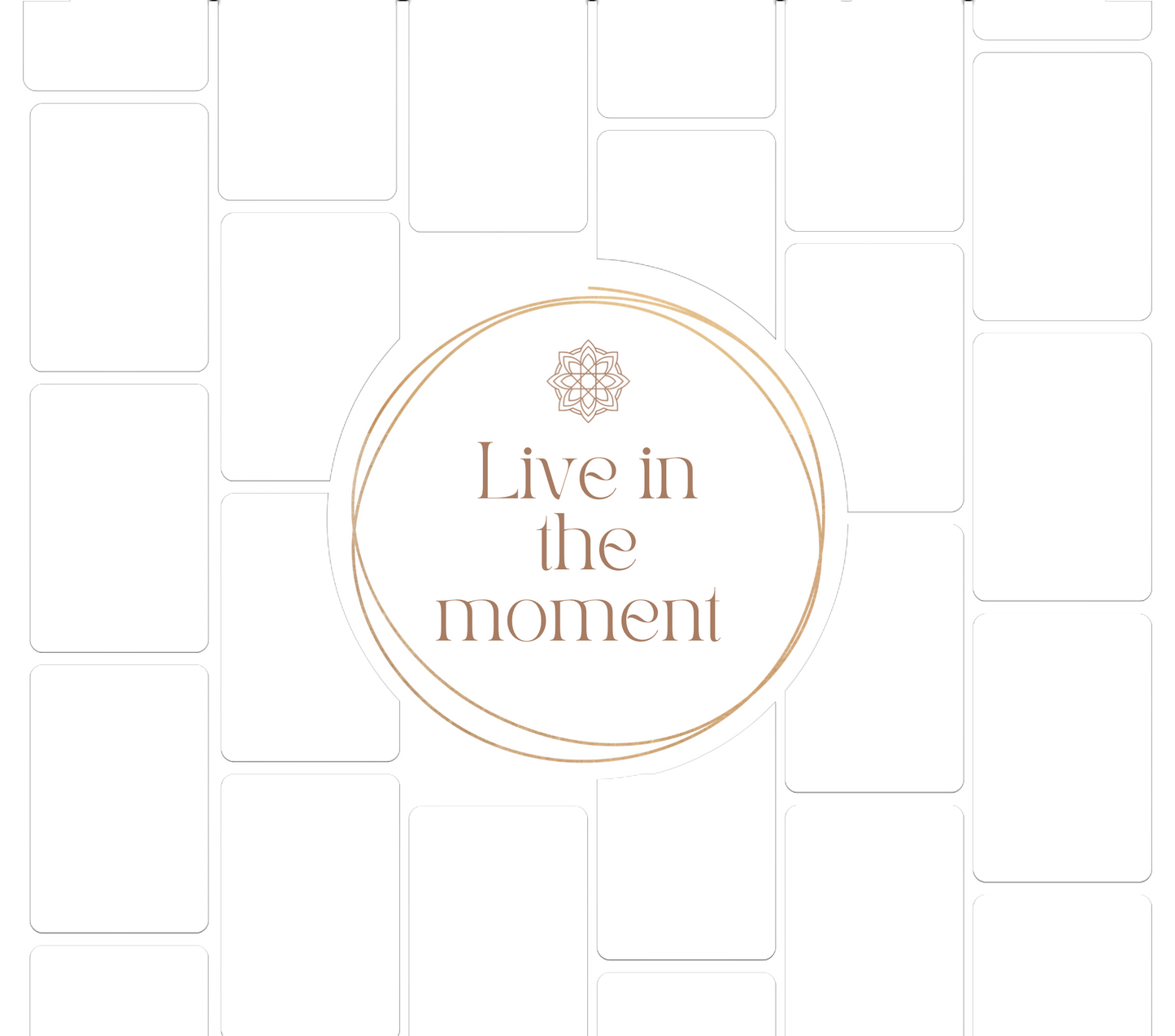 Live in the Moment 22 image 20oz tumbler by Luxe-Custom-Designer
