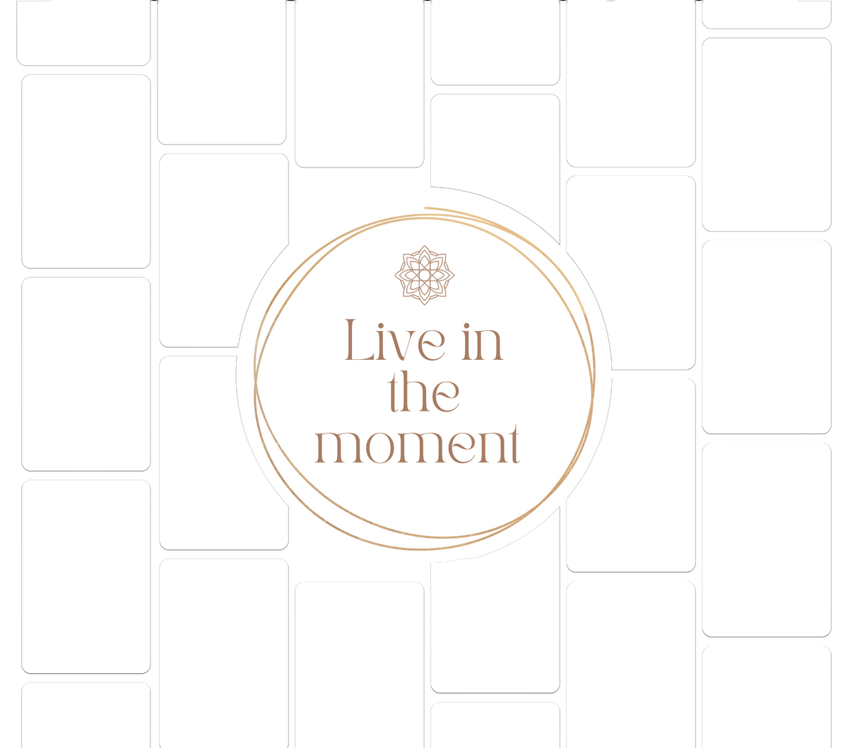 Live in the Moment 22 image 20oz tumbler by Luxe-Custom-Designer