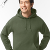 Military Green Hoodie by Luxe-Custom-Designer