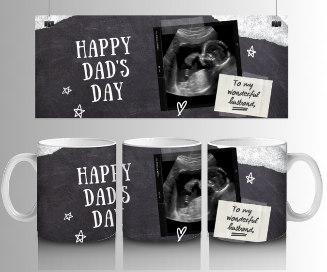 Happy Dad Day 1 Image Mug by Luxe-Custom-Designer