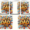 Best Dad Mug by Luxe-Custom-Designer