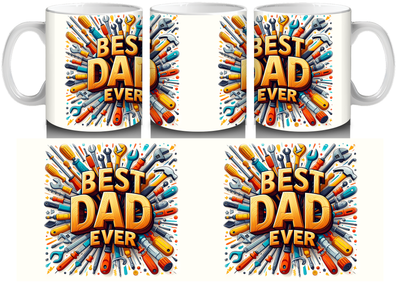 Best Dad Mug by Luxe-Custom-Designer