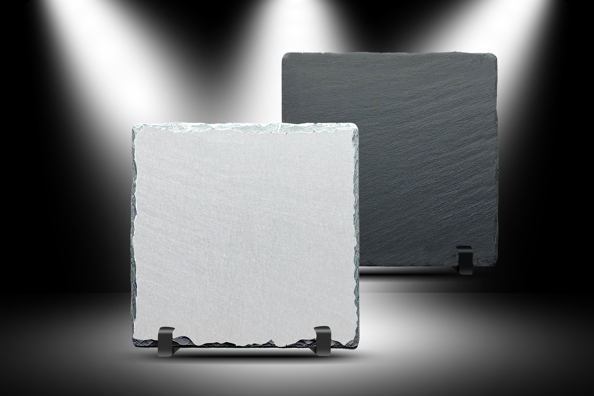 Custom Square Photo Slate Gift