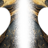 Marble Effect 2 heart Image mug by Luxe-Custom-Designer