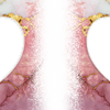 Marble Effect 2 heart Image mug by Luxe-Custom-Designer