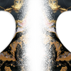 Marble Effect 2 heart Image mug by Luxe-Custom-Designer