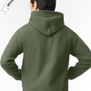 Military Green Hoodie by Luxe-Custom-Designer
