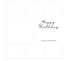 7 Image Birthday Photo Slate by Luxe-Custom-Designer