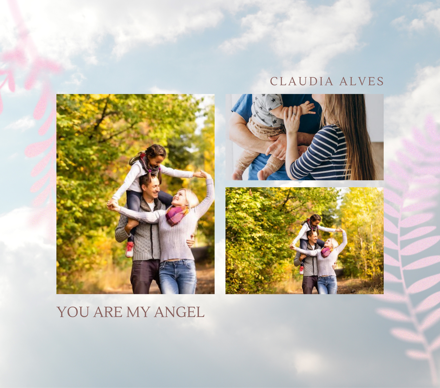 My angel 3 image tumbler by Luxe-Custom-Designer