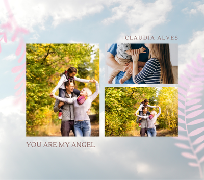 My angel 3 image tumbler by Luxe-Custom-Designer