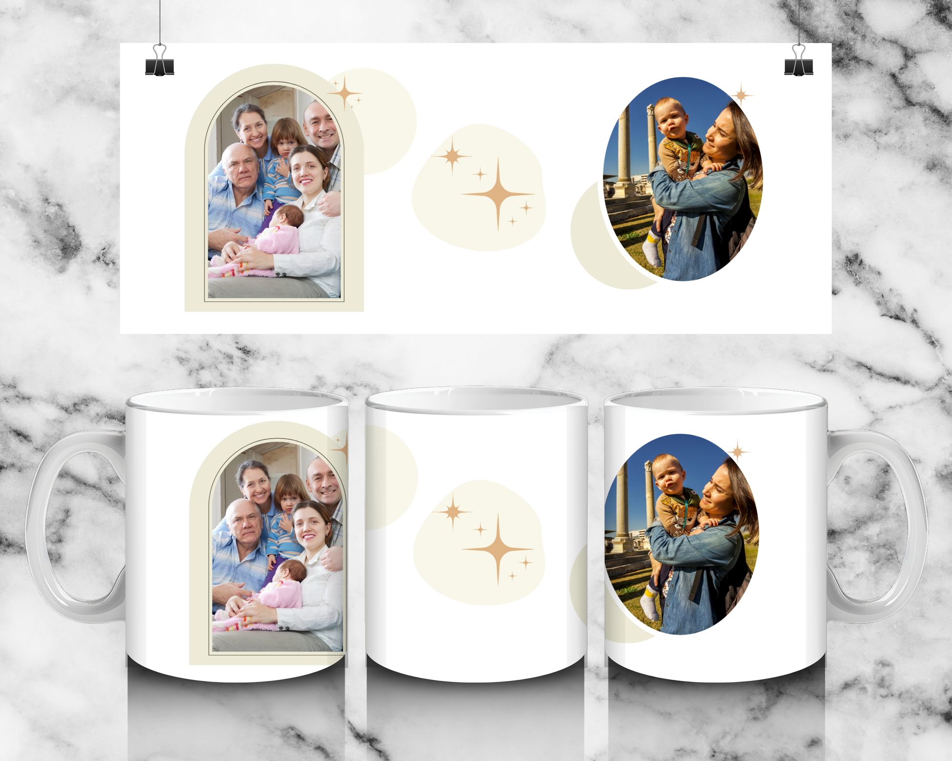 2 panel Photo Mug by Luxe-Custom-Designer