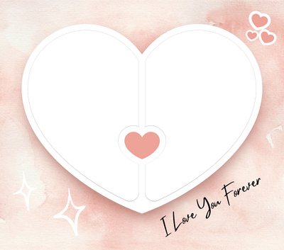 Heart Photo Slate by Luxe-Custom-Designer