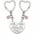 Mum and Daughter Keyring by Luxe Sensational