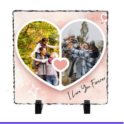 Heart Photo Slate by Luxe-Custom-Designer