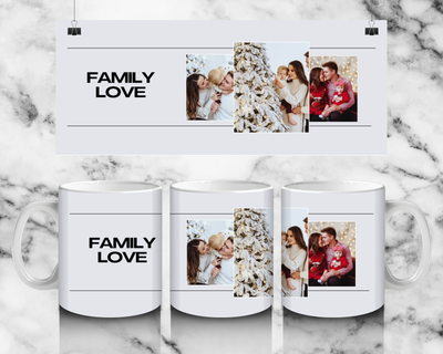 3 panel family mug by Luxe-Custom-Designer