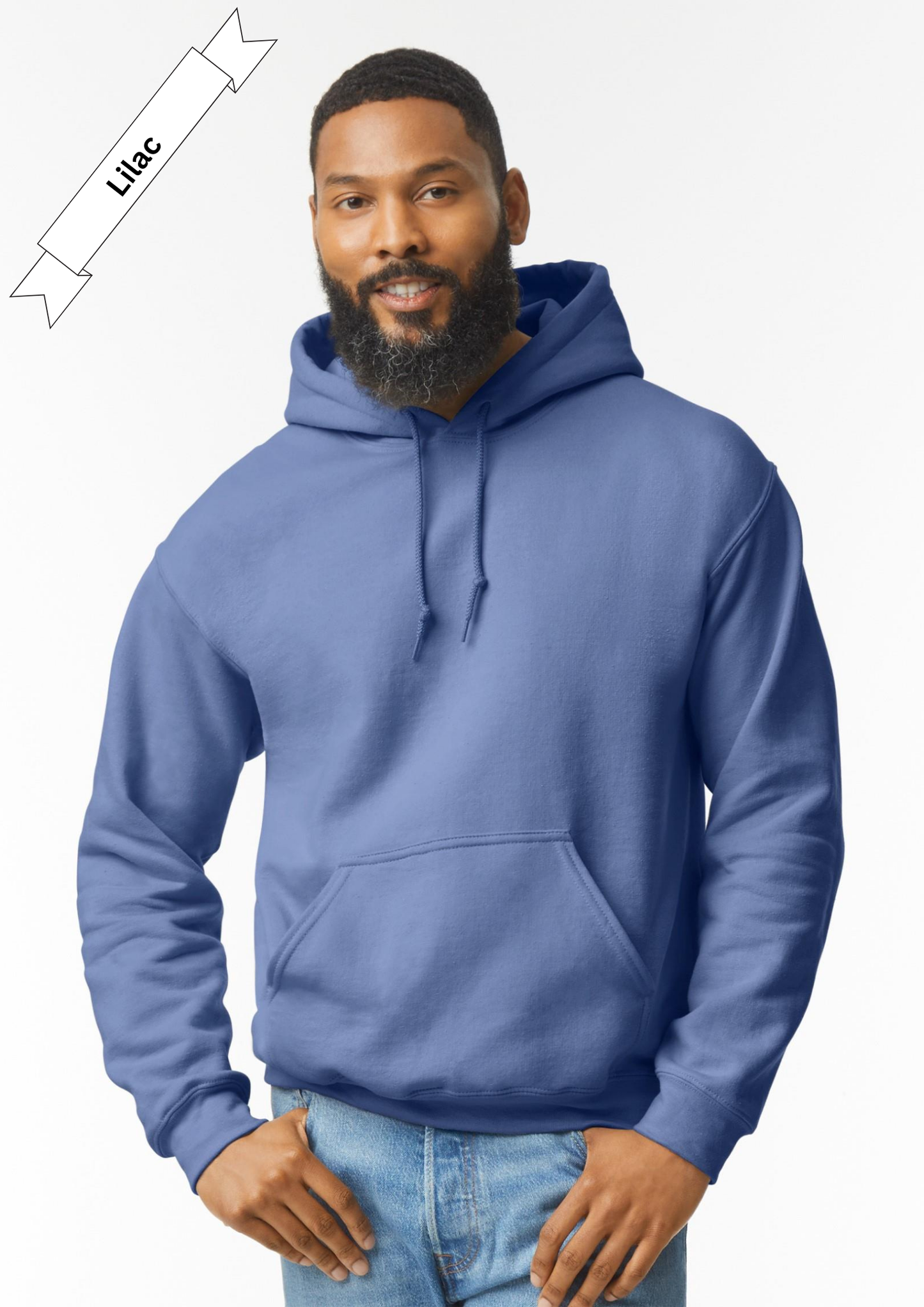 Lilac Hoodie by Luxe-Custom-Designer