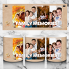 Family Photo Mug 4 Panel by Luxe-Custom-Designer