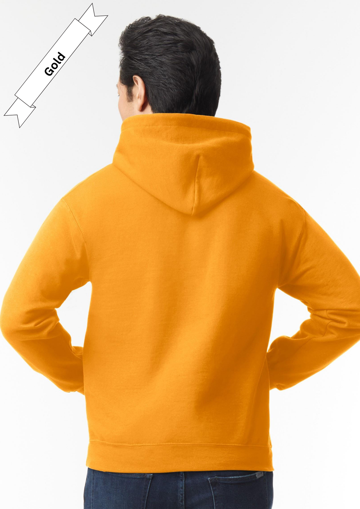 Gold Hoodie by Luxe-Custom-Designer
