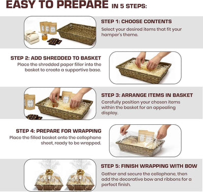 Rattan Gift Basket Kit (self build)