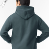 DK Heather Grey Hoodie by Luxe-Custom-Designer