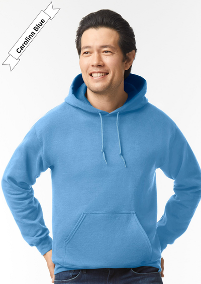 Carolina Blue Hoodie by Luxe-Custom-Designer