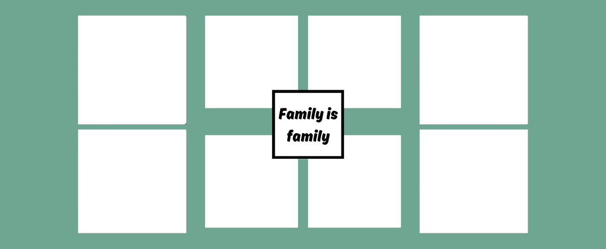 8 Panel Family Mug by Luxe Sensational