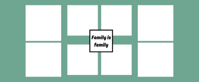 8 Panel Family Mug by Luxe-Custom-Designer