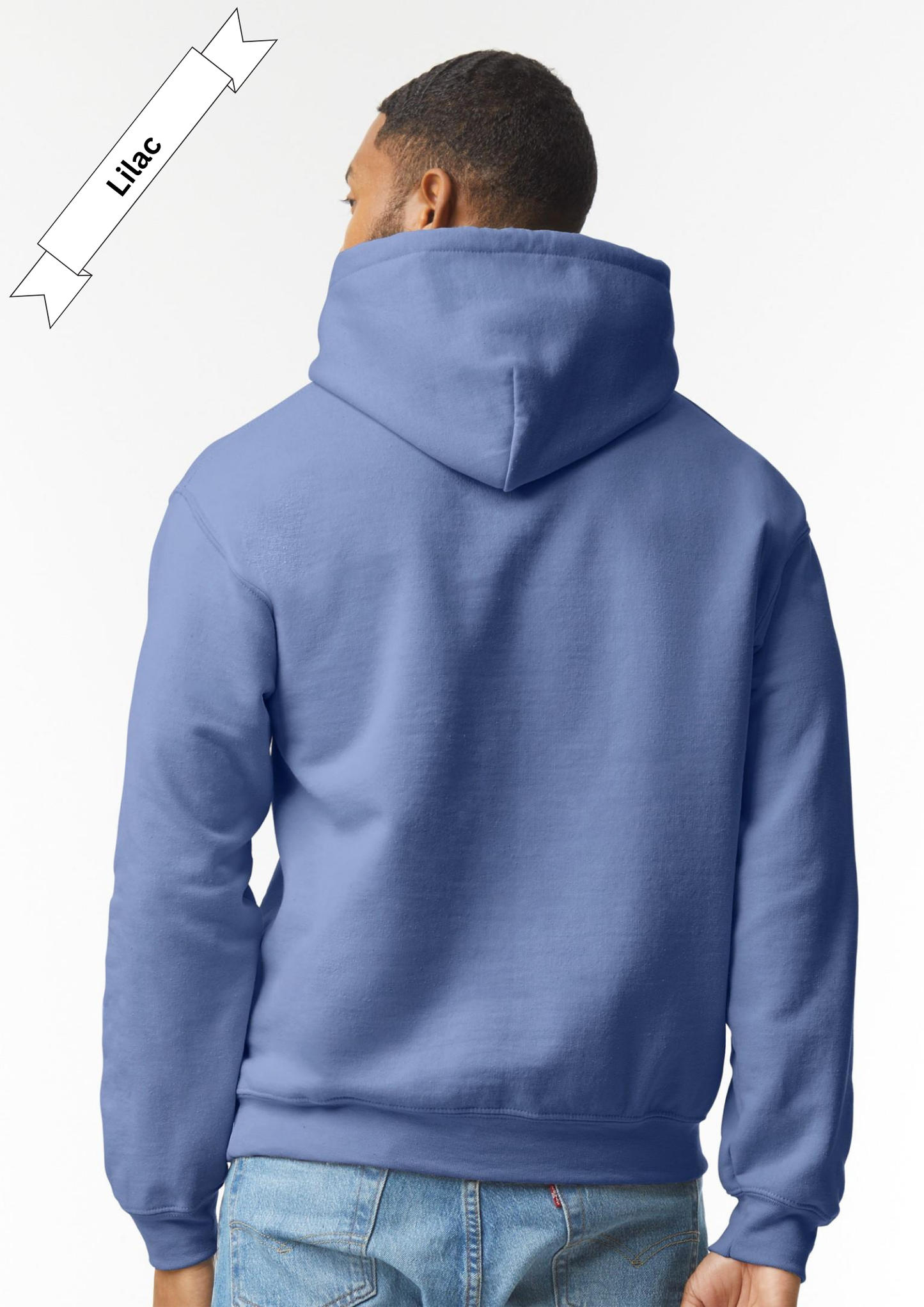 Lilac Hoodie by Luxe-Custom-Designer