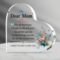 Dear Mum Plaque 10cm by Luxe Sensational