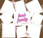8 Image Family photo slate by Luxe Sensational