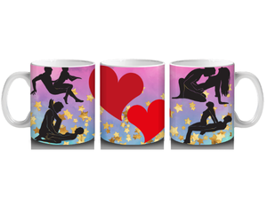 Make Love Mug by Luxe-Custom-Designer