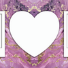 Marble Effect 2 Image mug with heart by Luxe-Custom-Designer