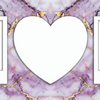 Marble Effect 2 Image mug with heart by Luxe-Custom-Designer