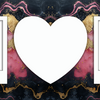 Marble Effect 2 Image mug with heart by Luxe-Custom-Designer