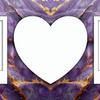 Marble Effect 2 Image mug with heart by Luxe-Custom-Designer