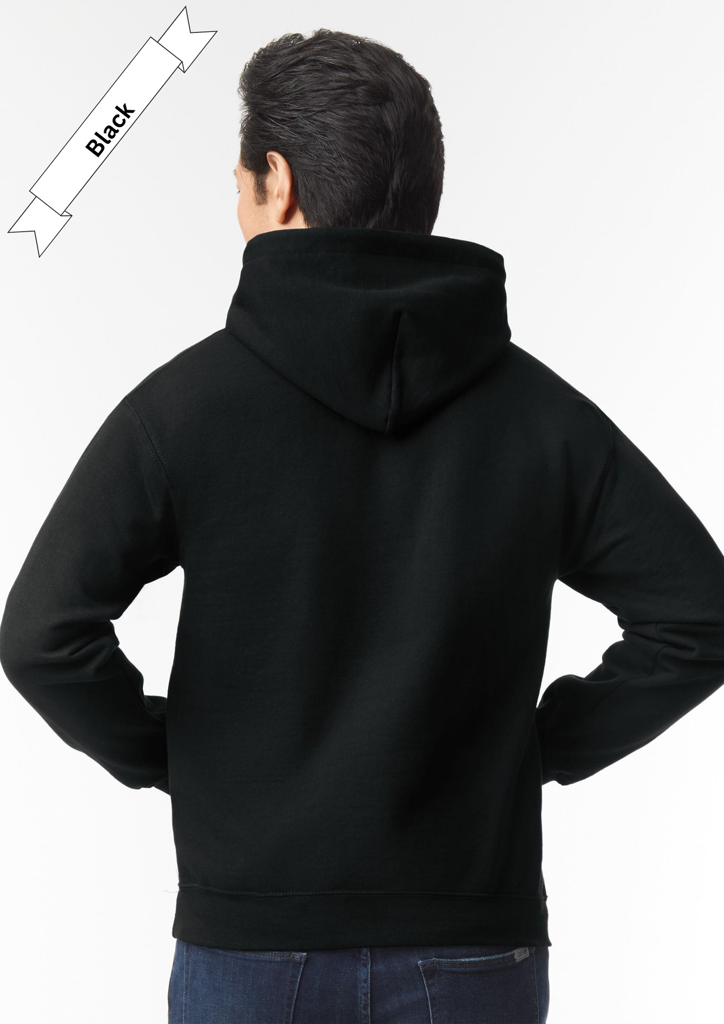 Black Hoodie by Luxe-Custom-Designer